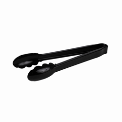 Black polycarb tongs 300mm - Click Image to Close